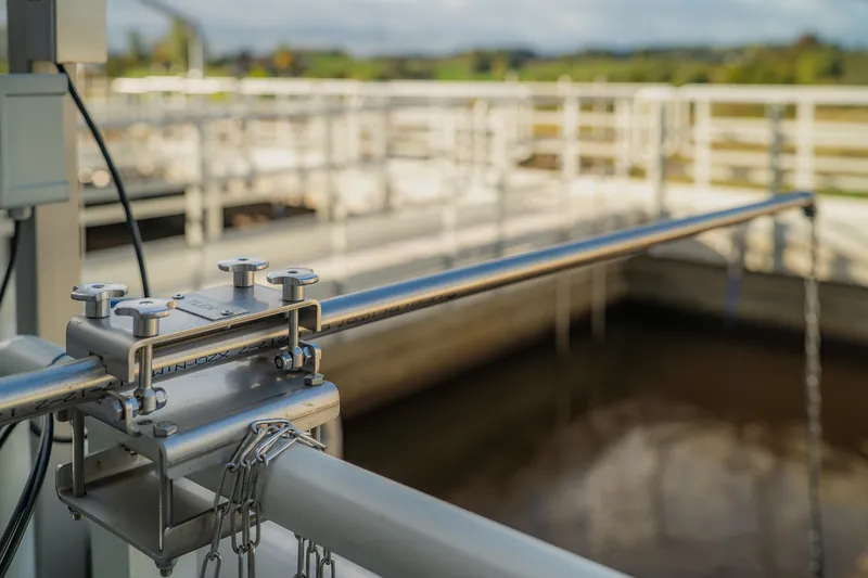 Wastewater treatment plant at a cattle slaughterhouse in Biskupiec