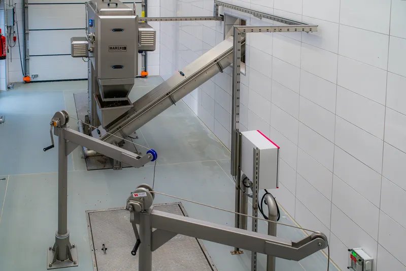 Wastewater treatment plant at a cattle slaughterhouse in Biskupiec