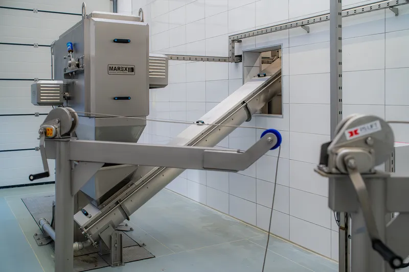 Wastewater treatment plant at a cattle slaughterhouse in Biskupiec